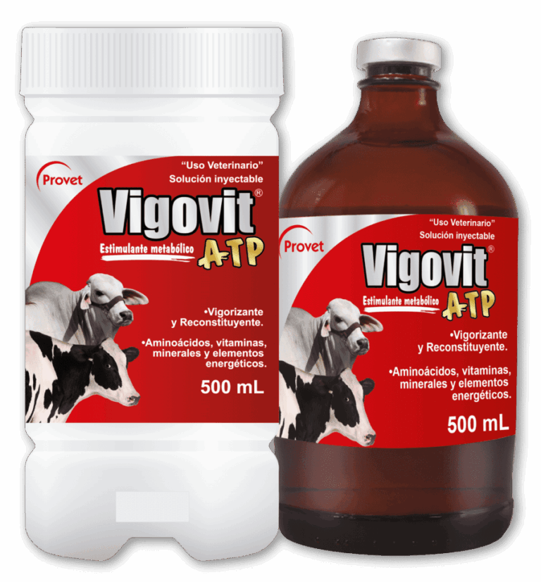 Vigovit ATP 500 ml Provet | Energizante y Reconstituyente Veterinario Productos veterinarios  | Envios a toda Guatemala