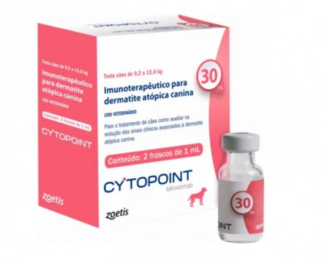 Cytopoint 30 mg 2 viales tratamiento de dermatitis alérgicas en perros Lokivetmab Productos veterinarios  | Envios a toda Guatemala