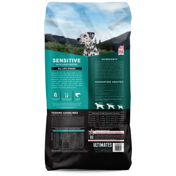 Ultimates Sensitive Skin & Stomach Lamb 28 lb | Alimento para Perros con Piel Sensible y Digestión Saludable Productos veterinarios  | Envios a toda Guatemala
