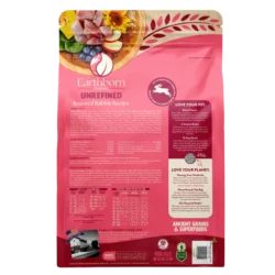Earthborn Unrefined Roasted Rabbit Recipe Alimento Natural Premium para Perros Sin Granos Alta Proteína 4 lbs Productos veterinarios  | Envios a toda Guatemala