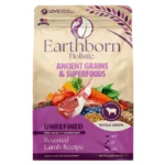 Earthborn Unrefined Roasted Lamb Recipe 4 lb Alimento Premium para Perros Sin Granos Alta Proteína Productos veterinarios  | Envios a toda Guatemala