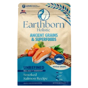 Earthborn Unrefined Smoked Salmon Recipe 4 lb Alimento Premium para Perros Sin Granos Omega 3 Piel y Pelaje Productos veterinarios  | Envios a toda Guatemala