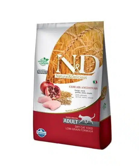 N&D Farmina Team Breeder Ancestral Grain Gato Pollo y Granada Adulto 10.1kg Productos veterinarios N&D | Envios a toda Guatemala