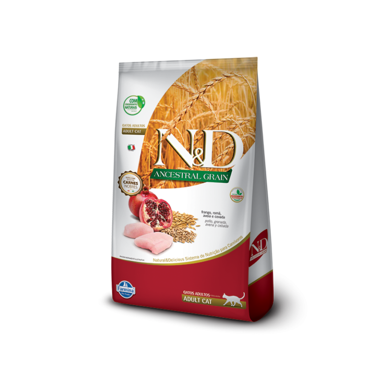 N&D Farmina Ancestral Grain Gato Pollo y Granada Adulto 1.5kg Productos veterinarios N&D | Envios a toda Guatemala