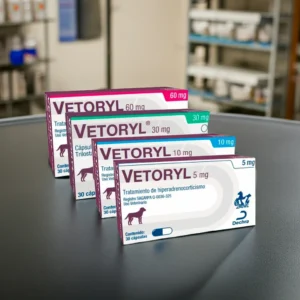 Vetoryl 120mg de Dechra para Perros | Tratamiento para Síndrome de Cushing Canino con Trilostano Productos veterinarios Dechra Productos | Envios a toda Guatemala