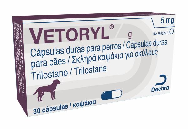 Vetoryl 5mg de Dechra para Perros | Tratamiento para Síndrome de Cushing Canino con Trilostano Productos veterinarios  | Envios a toda Guatemala