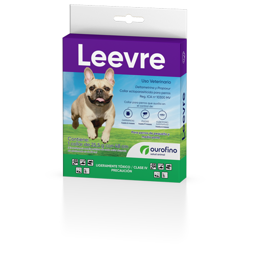 Collar Antipulgas Leevre 48 cms elimina pulgas y garrapatas Productos veterinarios  | Envios a toda Guatemala